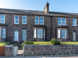 Bygningen som feriehuset ligger i