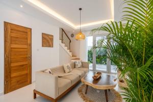 Χώρος καθιστικού στο Sunrise Bliss Bali by Bali Bliss Properties