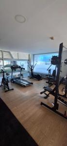 Fitness centrum a/nebo fitness zařízení v ubytování Tayrona beach