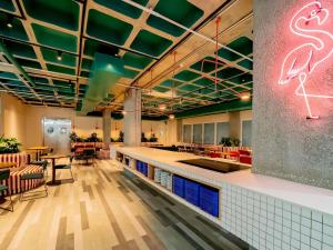 Restoran või mõni muu söögikoht majutusasutuses ibis budget Sao Paulo Paulista