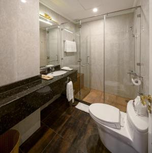 Koupelna v ubytování Samdi Da Nang Central Hotel