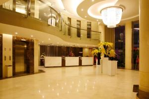 Vstupní hala nebo recepce v ubytování Ciao SaiGon Hotel & Spa + 37 fotografií