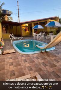 Swimmingpoolen hos eller tæt på Casa de praia em Mosqueiro 60km de Belém para COP30