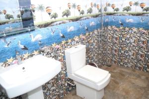 Koupelna v ubytování Ora Safari Resort