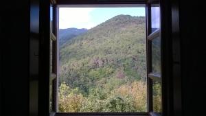 A general mountain view or a mountain view taken from a vidéki vendégházakat