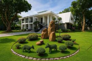 Zahrada ubytování Lâm Viên Hotel & Retreat