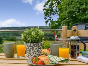 Jídlo v prázdninového domu nebo okolí