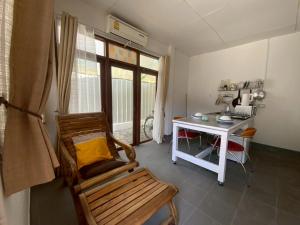 Χώρος καθιστικού στο Home at Nimman