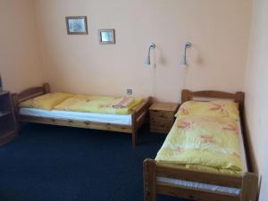 Postel nebo postele na pokoji v ubytování Apartmány Mikeš