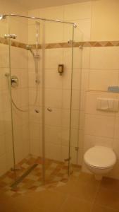 Koupelna v ubytování Hotel Gasthof Käßer