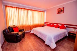 Letto o letti in una camera di Cusco House