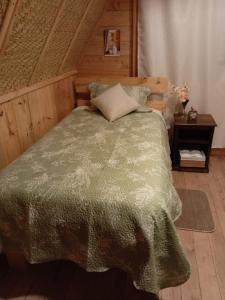 Ένα ή περισσότερα κρεβάτια σε δωμάτιο στο Sigchos Lodge