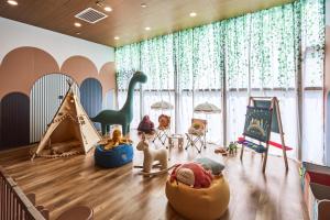 a room with many different kinds of toys in it at Mercure Xi'an Daming Palace in Xi'an