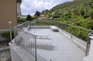Balkón alebo terasa v ubytovaní Bed & Breakfast 4U PARCHEGGIO INTERNO