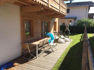 Balkon lub taras w obiekcie Chalet Noriker