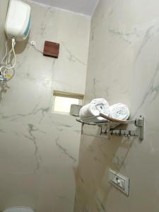 Ένα μπάνιο στο Hotel Vista Inn