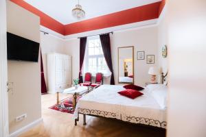 Ένα ή περισσότερα κρεβάτια σε δωμάτιο στο Nove Verde