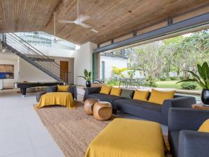 Χώρος καθιστικού στο Villa Amarelo