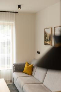 Posezení v ubytování milu Apartments - Fiss