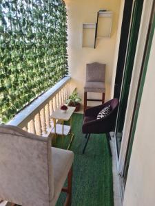 Posezení v ubytování Dee Apartment