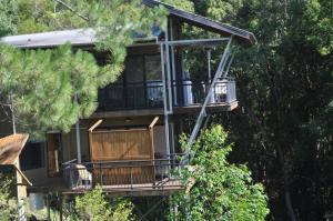 Μπαλκόνι ή βεράντα στο Ecoasis Mami Wata Rainforest Haven +51 φωτογραφίες