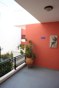 Balkón nebo terasa v ubytování Vasilis Apartments