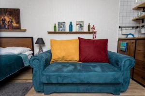 Χώρος καθιστικού στο Markos Wooden Loft +14 φωτογραφίες