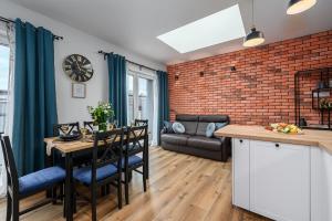 Et opholdsområde på Lumina luxury apartment with parking