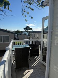 Balkón nebo terasa v ubytování Sea La Vie