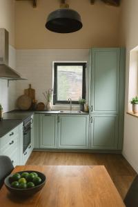 Køkken eller tekøkken på La casa de las ovejas