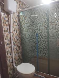 Koupelna v ubytování Apartment in the city center of Jardim