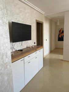 TV a/nebo společenská místnost v ubytování Beach Homes Iska