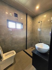 Koupelna v ubytování SDK Residency
