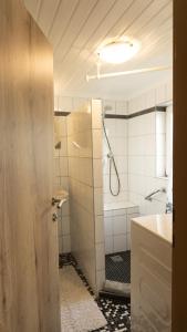 Koupelna v ubytování Peterlhaus + 40 fotografií