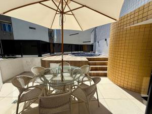 Khu vực ghế ngồi tại Edifício Tenerife - 607 Mandi Hospitalidade