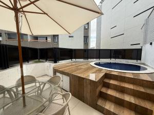 Hồ bơi trong/gần Edifício Tenerife - 607 Mandi Hospitalidade