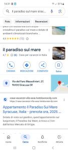 Gallery image of Il Paradiso Sul Mare in Siracusa