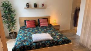 Ένα ή περισσότερα κρεβάτια σε δωμάτιο στο Casa Kim