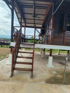 Balkón nebo terasa v ubytování DanZaStay3 at BC - Nearby Thai Border