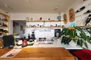 Køkken eller tekøkken på Chau Giang Hotel