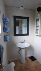 Koupelna v ubytování El Mamey