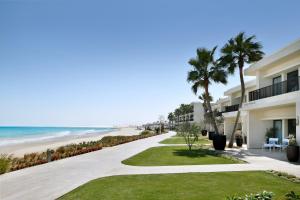a view of the beach from the front of a building at Al Alamein Hotel in El Alamein