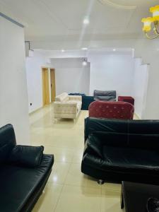 Posezení v ubytování Marina Serviced Apartments - Lekki, Lagos