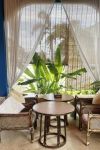 Posezení v ubytování Chilled out 420 tropical villa