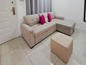 Posezení v ubytování Tocumen Airport Los Corcho Suites