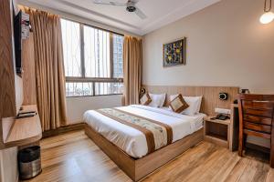 Postel nebo postele na pokoji v ubytování Hotel Alfa Suites + 44 fotografií