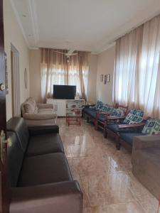 Posezení v ubytování Casa de temporada Praia Grande