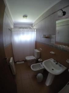 Ένα μπάνιο στο Hotel Las Piedras de Patagonia