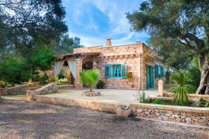 Un jardín fuera de Villa Astrea