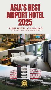 a poster for an asias best airport hotel at Tune Hotel KLIA-KLIA2, Airport Transit Hotel in Sepang